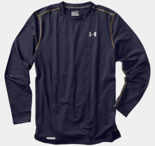Компресійна футболка Under Armour ColdGear Fitted Long Sleeve Crew ціна